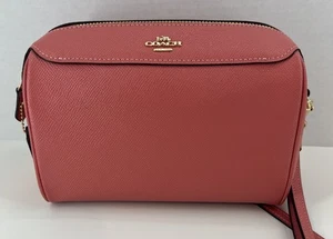Borsa a tracolla Coach Bennett a tracolla stile 76629 rosa/corallo - Foto 1 di 7