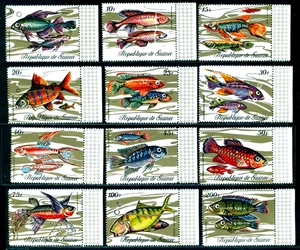 1971 Fisch,Fische,Poissons,Pesci,Marine Life,Guinea,571,Blattrand,MNH - Bild 1 von 1