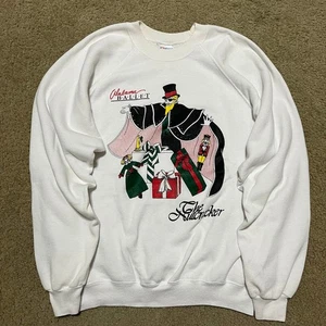 Vintage The Nut Cracker White Graphic Crewneck XL - Picture 1 of 6