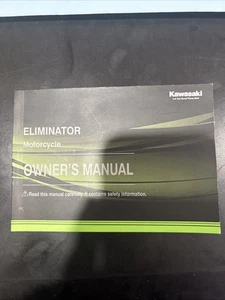 2024 Kawasaki Eliminator Owners Manual - Picture 1 of 2