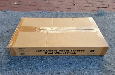 NIB JOHN DEERE / ERTL Pedal Tractor Dual Wheel Pack/Kit 15454 - Vintage / c2002 - Image 1 of 4