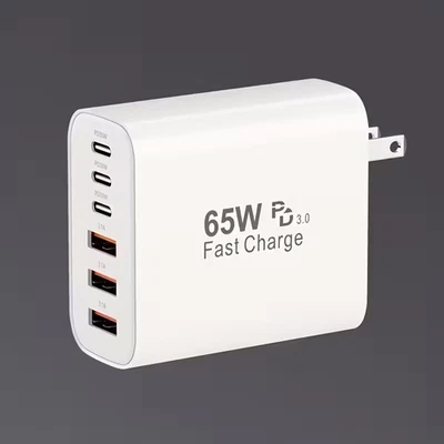 65W 6 Port Charger Block - image 1 of 4