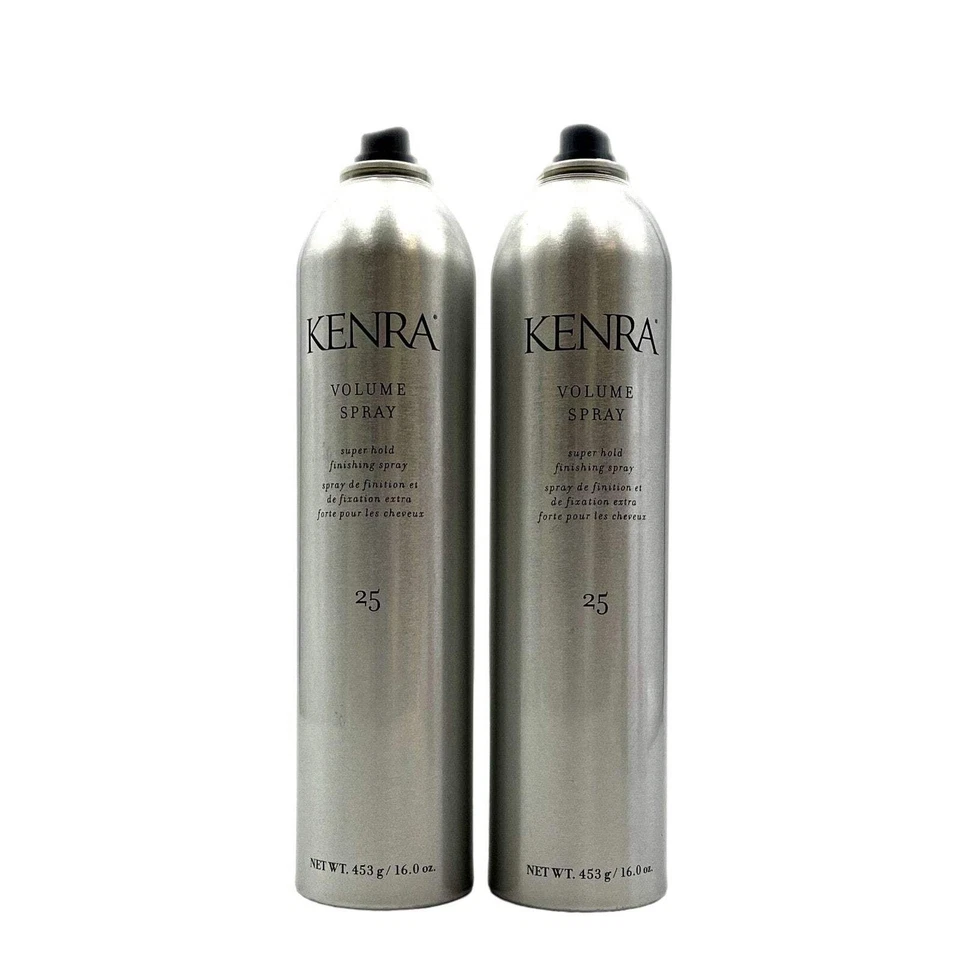 Kenra Volume Spray Super Hold spray de acabado #25 16 oz - paquete de 2 Foto 1 de 1