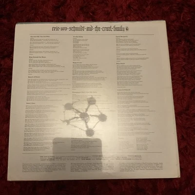 ERIC VON SCHMIDT AND THE CRUEL FAMILY~SEALED 1980 LP - Image 1 of 2