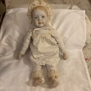 Bisque vintage, porcelana, Alemania, Japón, ¿inglés? Bebé, muñeca. Muy antiguo. - Imagen 1 de 11