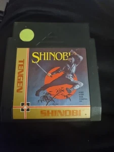 Cartucho de Juego Shinobi Nintendo NES Auténtico Ntsc Versión Estados Unidos  - Imagen 1 de 2