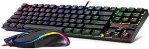 Redragon K552-RGB-BA Mechanical Gaming Keyboard and Mouse Combo Wired RGB LED... - Picture 1 of 12