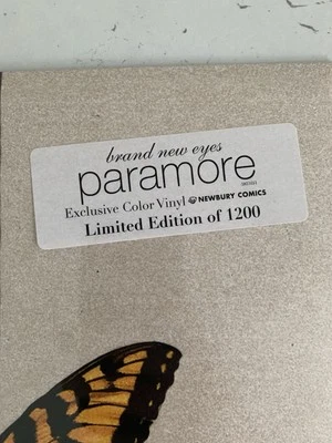 Paramore - brand new eyes - 12” Teal Vinyl (Newbury Comics exclusive) - New - Image 1 of 3