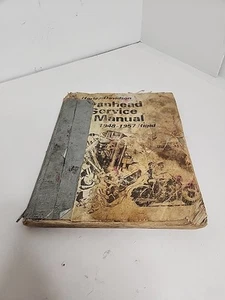Harley Davidson - Panhead Service Manual - 1948 1957 Rigid - 1972 Ed Guide - Foto 1 di 5