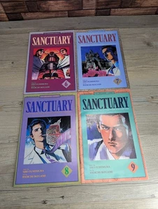 Sanctuary Teil 1 # 6 7 8 & 9 Viz Premiere Comics 4 Bücher Sammlung - Bild 1 von 24