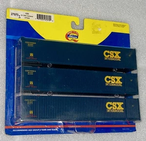 Athearn HO Intermodal CSX 53’ CIMC Container 3 Stück / #27970 - Bild 1 von 2