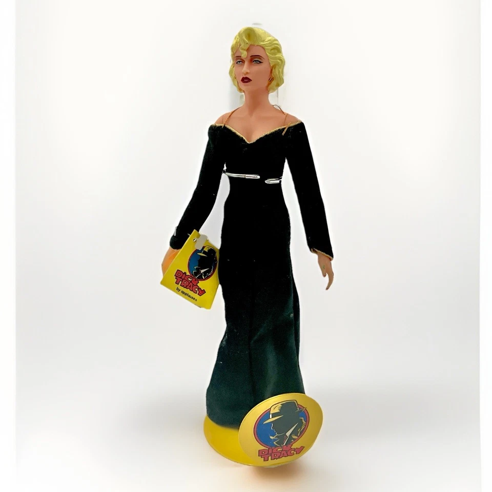 "Muñeca Aplausos 9"" Dick Tracy Breathless Mahoney Años 90 De Colección con Etiqueta de Soporte Madonna LEER Foto 1 de 4