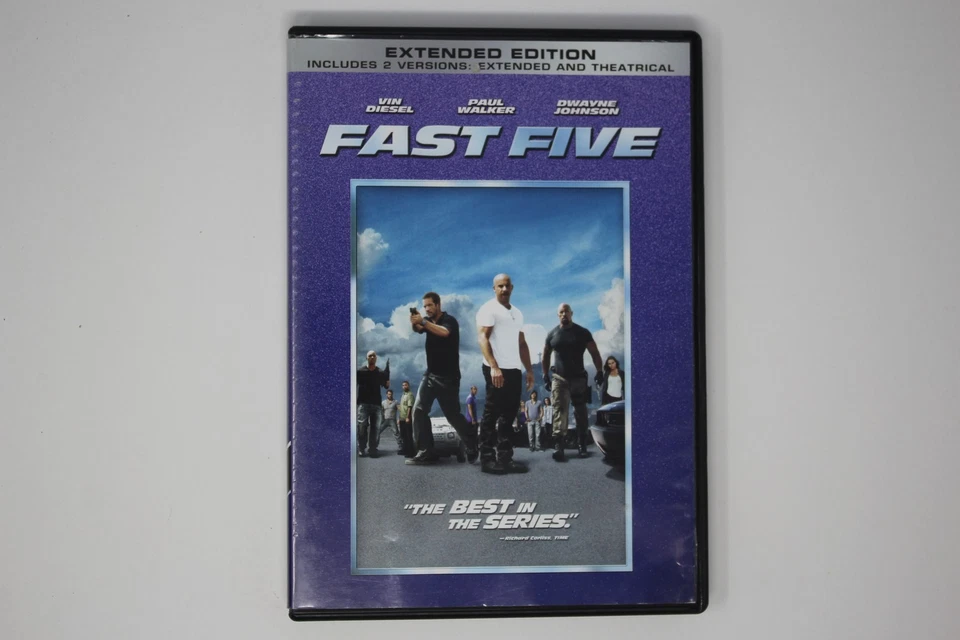 Fast Five Extended Edition DVD Vin Diesel Paul Walker - Image 1 of 1
