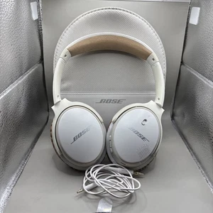 Bose Soundlink AE2 Wireless Bluetooth Over-Ear Headphones - White New Earpads - Picture 1 of 13