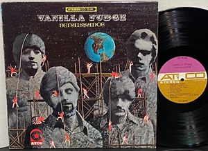 VANILLA FUDGE Renaissance 1968 ATCO Psych Blues Rock LP VG+ w OG Inner Slv - Picture 1 of 2