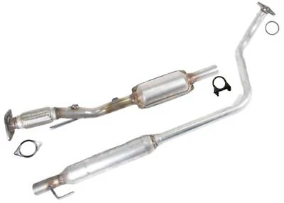 Rear Resonator Pipe w/ Catalytic Converter For Nissan Versa 2020 2021 2022 2023 - Image 1 of 4