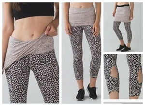 Leggings Lululemon Under Wunder 7/8 10 EDICIÓN ESPECIAL Ace Spot Grain 32X23 - Imagen 1 de 10