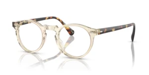 Occhiali da vista Oliver Peoples OV5186 Gregory peck 1485 Buff rotondi 45 mm - Foto 1 di 3