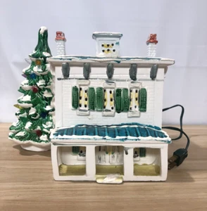 Vtg Dept 56 Mansion w/Colored Lights Original Snow Village #50088 NO BOX 1970s - Picture 1 of 7
