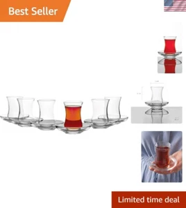 Premium Turkish Tea Glass Set – Ideal for Gifts, Housewarming, Weddings and More - Picture 1 of 8
