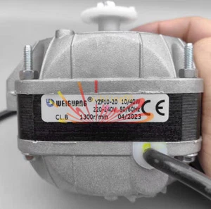 ONE NEW WEIGUANG YZF10-20 10/40w refrigerator fan/40w condenser motor - Picture 1 of 1