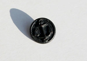 BOUTON UNIFORME - MILITAIRE MARINE OFFICIER ARMEE NAVAL - ANCRE MARITIME - 22mm - Picture 1 of 2