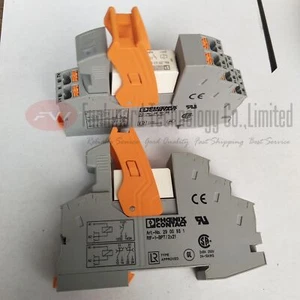 2PCS Phoenix ART-NO.2900931 RIF-1-BPT/2X21 Socket with NO.2961192 24V 1 Set - Picture 1 of 3