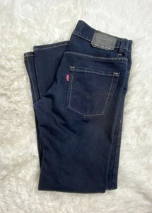 Levi’s 511 Skinny Leg Dark Wash Denim Jeans Girl’s Youth Size 16R 28x28 - Picture 1 of 7