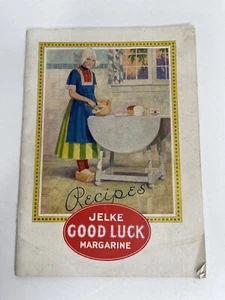 Vintage Jelke Good Luck Margarine Recipes Cookbook Booklet Paperback 1927 - Picture 1 of 10