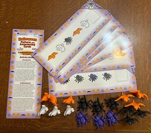 Halloween Counters and Sequencing Cards, Scholastic Brand, Bats, Ghosts, Spiders - Picture 1 of 8