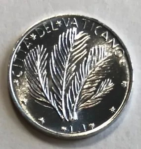 Vatican 1 Lira 1976 - Palm Fronds - FAO - Pope Paul VI - Uncirculated - Picture 1 of 3