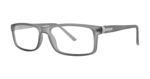MODERN OPTICAL SUSPECT HERREN TR90 BRILLE 55-16-140 MATTGRAU MIT WEICHER HÜLLE - Bild 1 von 1