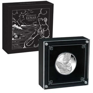 1/2 oz Silbermünze Australian Lunar Year Of The Mouse Serie III 2020 PP - Bild 1 von 1