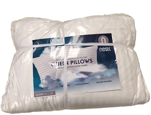 Nestl Bedding Down Alternative 2 Pack  Pillows Queen - Picture 1 of 5
