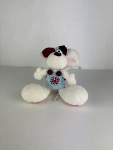 Ancienne Peluche Diddlina Robe Bleu Brodé, Depesche, Diddle Vintage 28cm - Picture 1 of 19