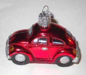 OWC Old World Weihnachten rot VW Käfer Volkswagen neuwertig - Bild 1 von 5