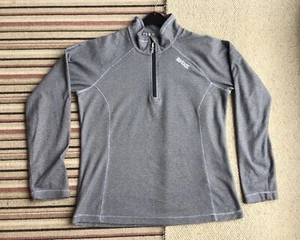 REGATTA BLUE MIX LIGHTWEIGHT FLEECE Size 12/14 Pit to Pit when laid flat 19.5ins - Picture 1 of 6