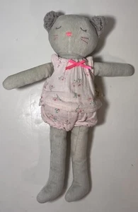 Albetta Creation Cotton Cat Plush Sewn Eyes 10 Inch Plush - Picture 1 of 11