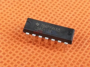 20pcs CD4011 4011 CD4011BE TI DIP-14 QUAD 2-INPUT NAND GATE IC NEW #W1 - Bild 1 von 4