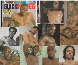 BLACK INCHES 2-06 FEBRUARY 2006 HTF HUGE MEN! WEST RYDER THEO MOORE XAVIER MAX S - Picture 1 of 1