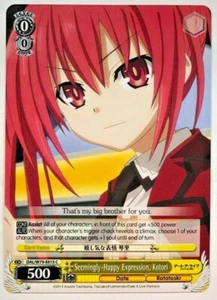 Weiss Schwarz Seemingly-Happy Expression, Kotori DAL/W79-E015 NM/M - Picture 1 of 1