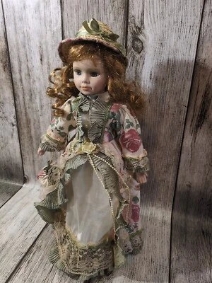 💮 Ancienne Poupée, Poupon En Porcelaine 💮 - Photo 1/4