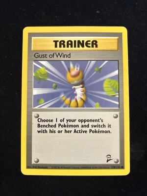 Gust of Wind 120/130 Base Set 2 Pokemon Trainer Card - Image 1 of 4