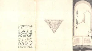 2930) BLISTER COSTRUZIONE CASA MUTILATO RAVENNA. - Bild 1 von 1