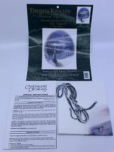 Thomas Kinkade Sunday Evening Sleighride II Tree Vignette Cross Stitch Kit 51190 - Picture 1 of 4