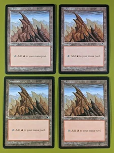 Mountain (Left) x4 Tempest 4x Playset Magic the Gathering MTG - Picture 1 of 1