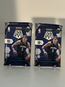2- 2023-24 mosaic basketball single packs 10 CARDS PER PACK SEALED - Picture 1 of 5