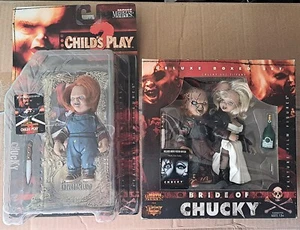 Child’s Play 2 Chucky & Bride of Chucky Box Set Movie Maniacs 2 McFarlane Toys - Picture 1 of 3