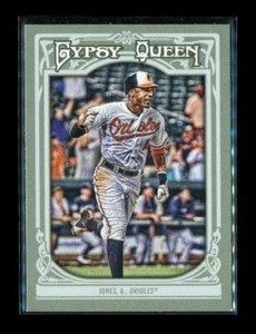 2013 TOPPS GYPSY QUEEN Baseball Trading Card #1 ADAM JONES Baltimore Orioles