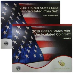 2018 Uncirculated Coin Set U.S Mint Government Packaging OGP COA - Picture 1 of 5